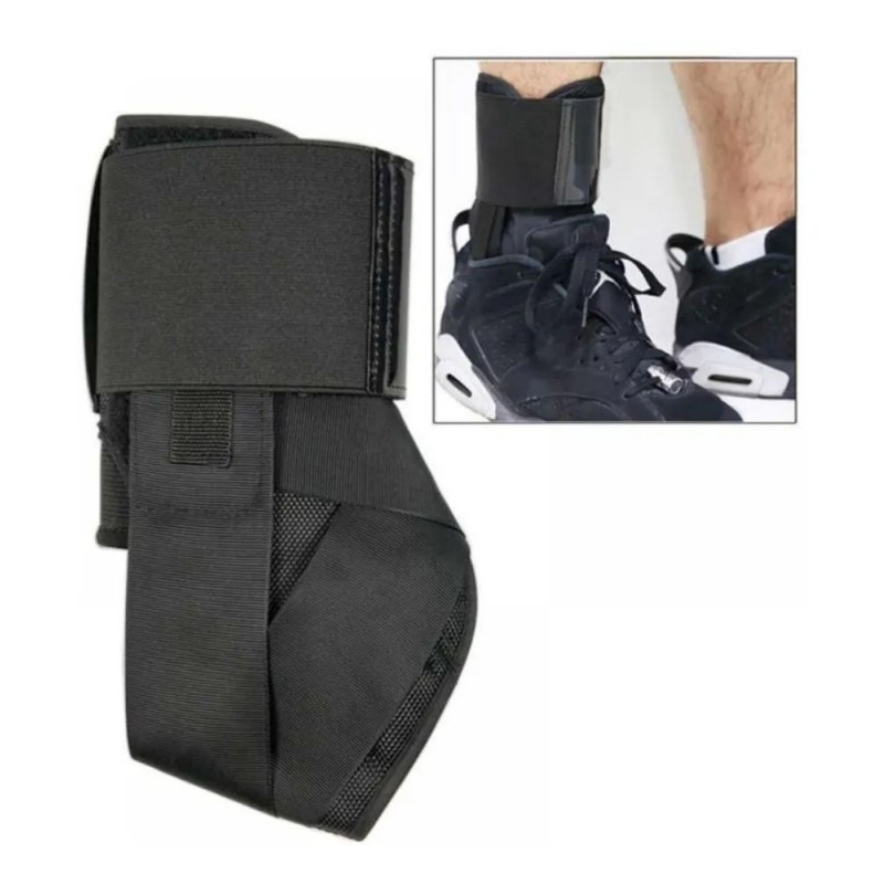 Foto 4 pulgar | Estabilizador De Tobillo Transpirable Con Soportes Laterales De Piel Oxford - Venta Internacional.