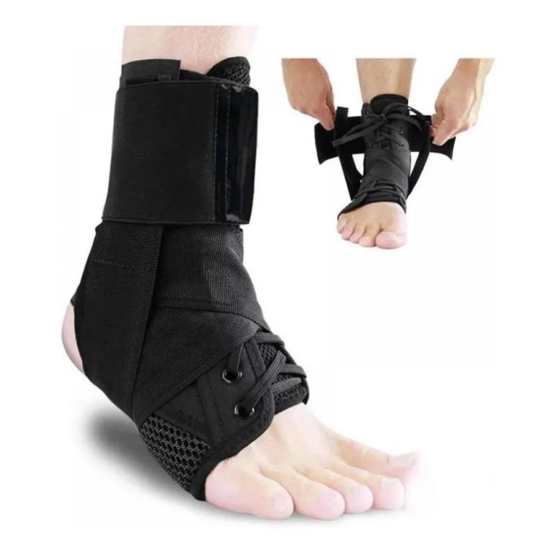 Foto 5 pulgar | Estabilizador De Tobillo Transpirable Con Soportes Laterales De Piel Oxford - Venta Internacional.