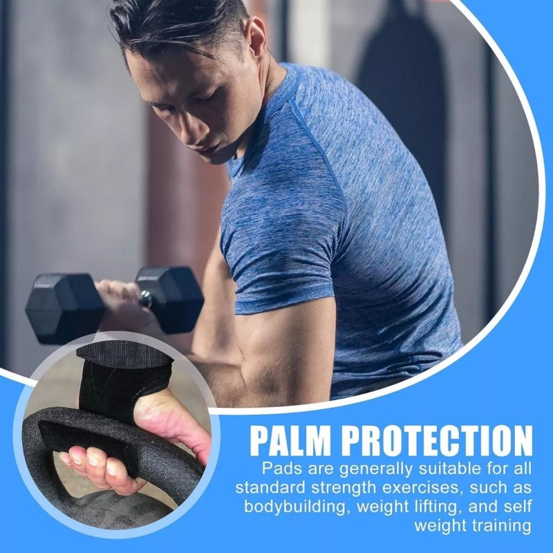 Foto 3 | Correas De Cuero Para Levantamiento De Pesas Crossfit Calisthenics El Par - Venta Internacional.