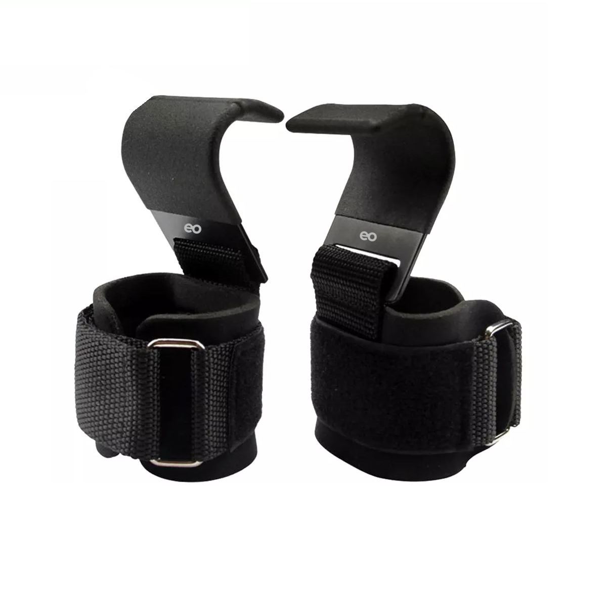 Foto 2 pulgar | Language Strap Gancho Muñequera Gym Crossfit Pesas Deportiva Gimnasio Eo Safe Imports Esi-11592-1 Negro