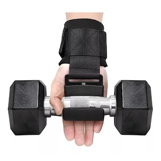 Foto 3 | Language Strap Gancho Muñequera Gym Crossfit Pesas Deportiva Gimnasio Eo Safe Imports Esi-11592-1 Negro