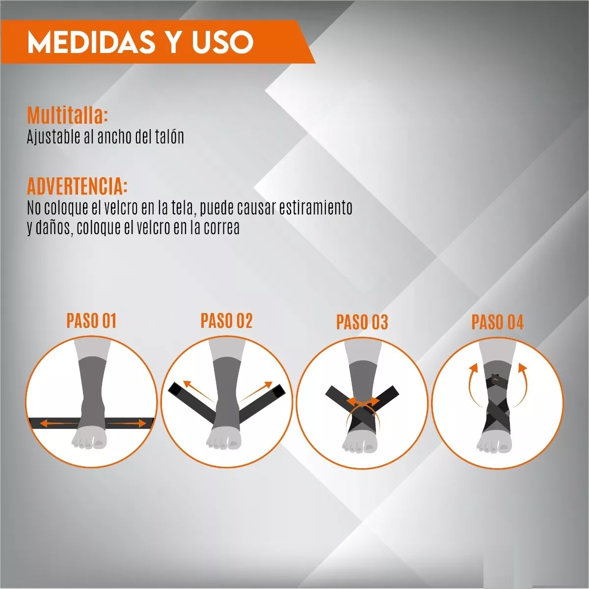Foto 3 pulgar | 2 Tobilleras Compresión Deportivas Ortopédica Gym Esguince Eo Safe Imports Esi-16936-1 Multicolor