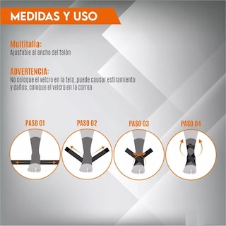 Foto 2 | 2 Tobilleras Compresión Deportivas Ortopédica Gym Esguince Eo Safe Imports Esi-16936-1 Multicolor