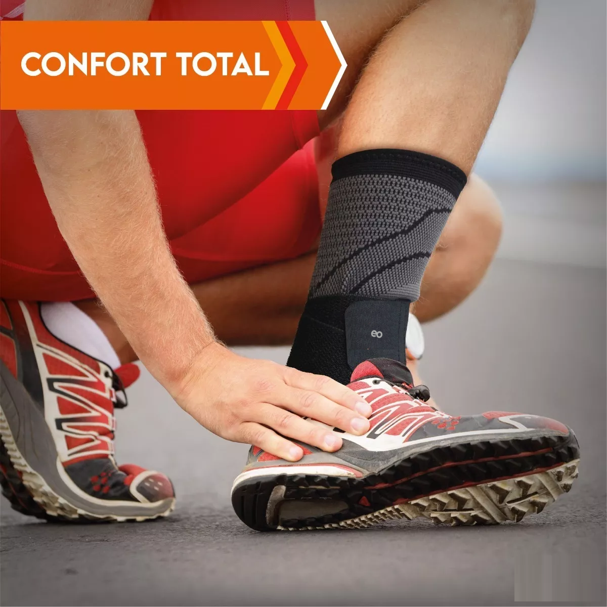 Foto 4 pulgar | 2 Tobilleras Compresión Deportivas Ortopédica Gym Esguince Eo Safe Imports Esi-16936-1 Multicolor