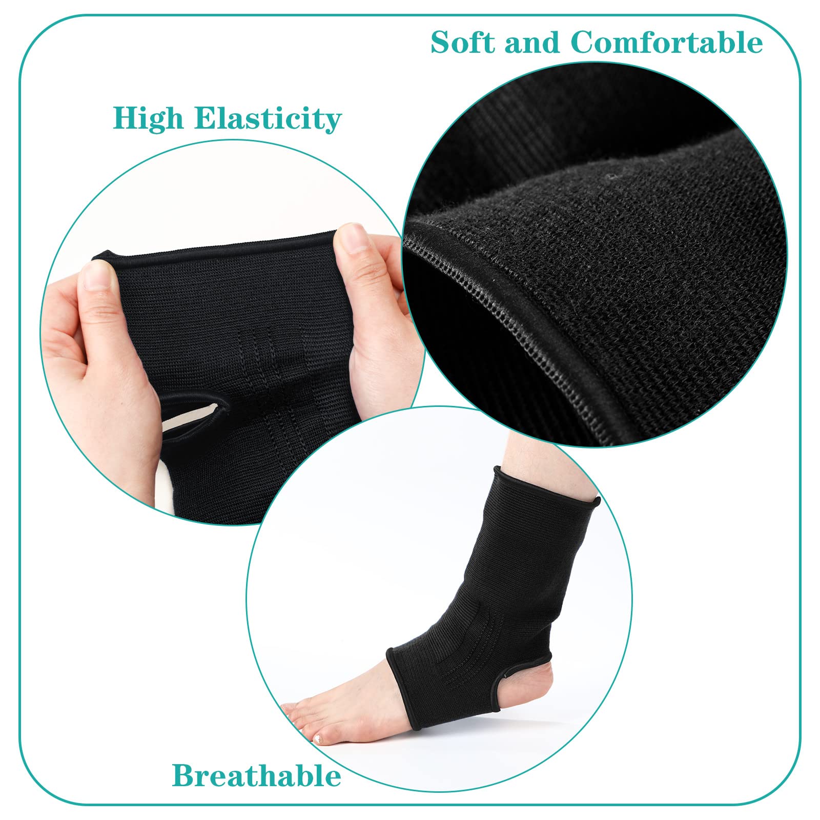 Foto 4 pulgar | Tobillera Geyoga Compression Para Muay Thai Boxing, Talla L - Venta Internacional.