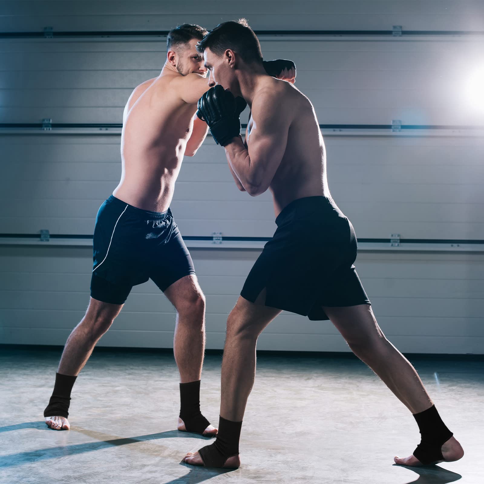 Foto 7 pulgar | Tobillera Geyoga Compression Para Muay Thai Boxing, Talla L - Venta Internacional.