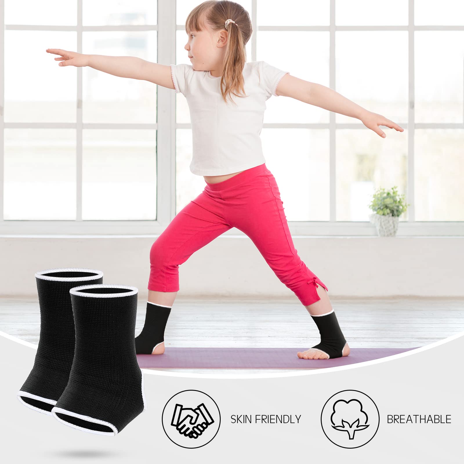 Foto 8 pulgar | Calcetines De Compresión Con Soporte Para Tobillo Para Niños Haysandy - Venta Internacional.
