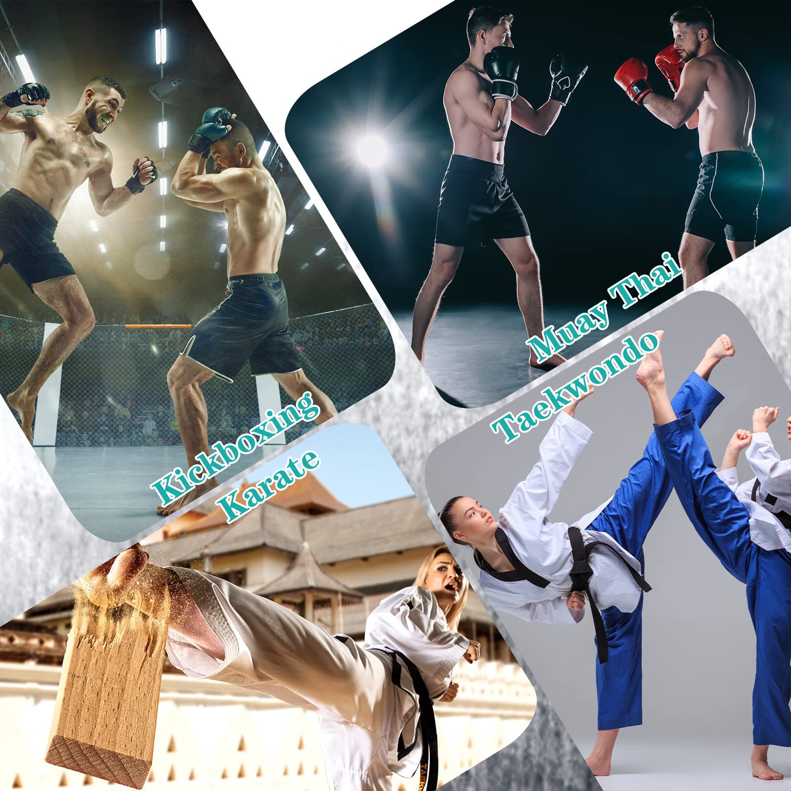 Foto 6 pulgar | Tobillera Geyoga Compression Para Muay Thai Boxing, Talla L - Venta Internacional.