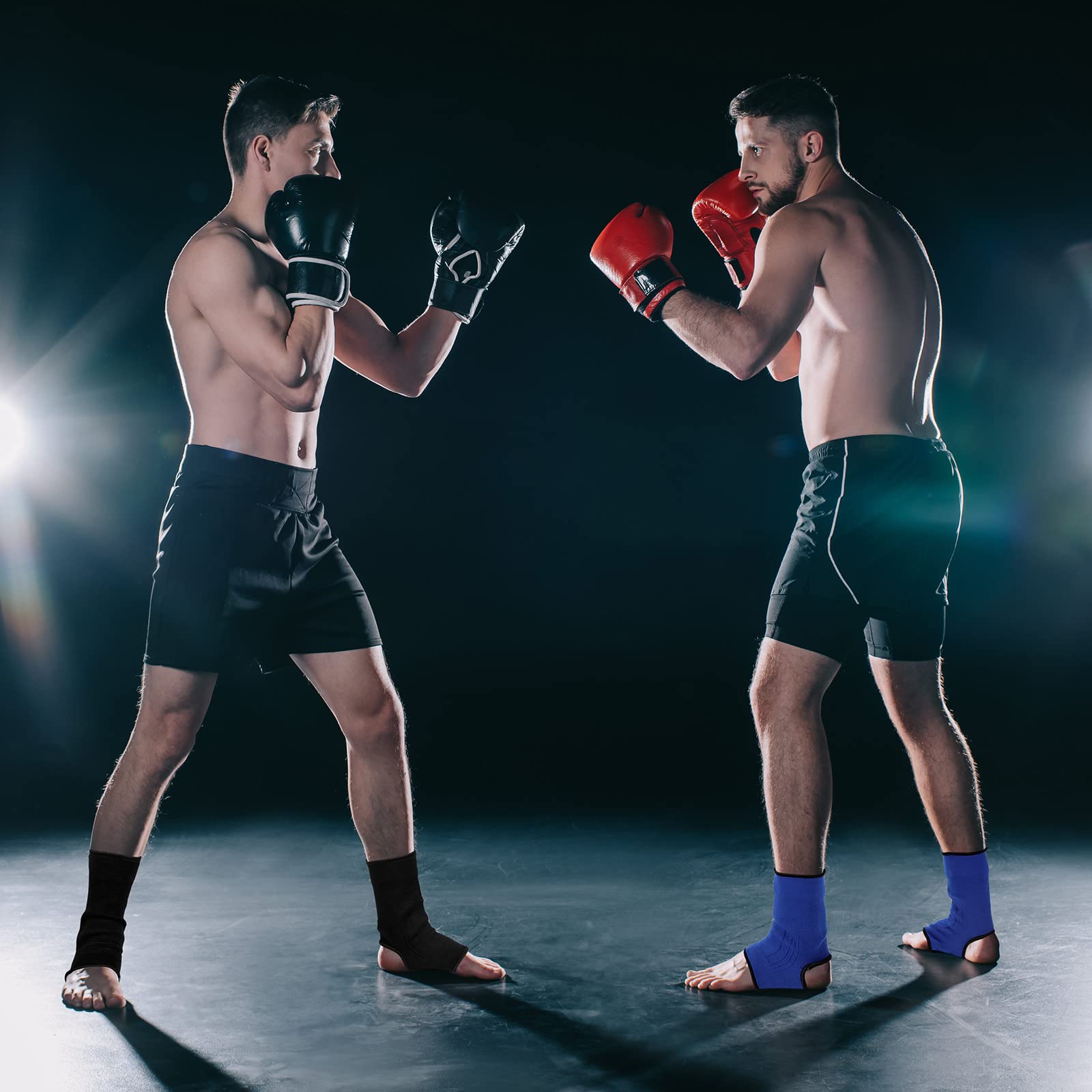 Foto 7 pulgar | Tobillera Geyoga Compression Para Muay Thai Boxing, Talla L - Venta Internacional.