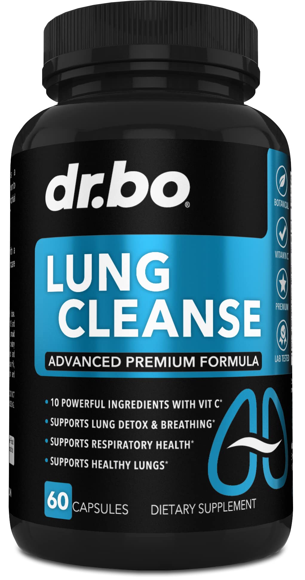 Foto 2 pulgar | Suplemento Dr. Bo Lung Cleanse Support 60 Cápsulas - Venta Internacional.