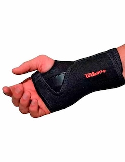 Foto 1 | Muñequera Ajustable Wilson Negro Aw402iz