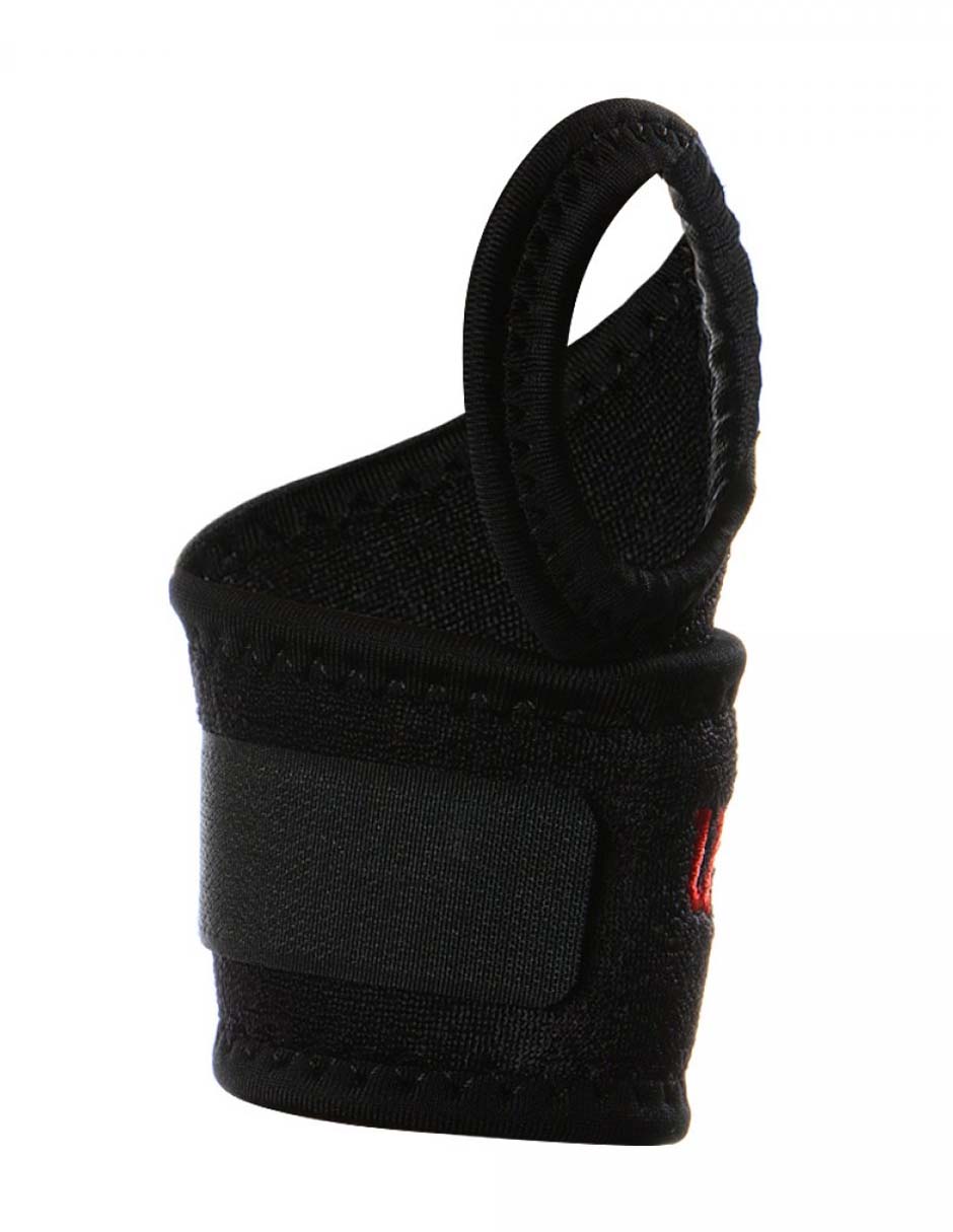 Foto 3 pulgar | Muñequera Wilson Negra Aw105
