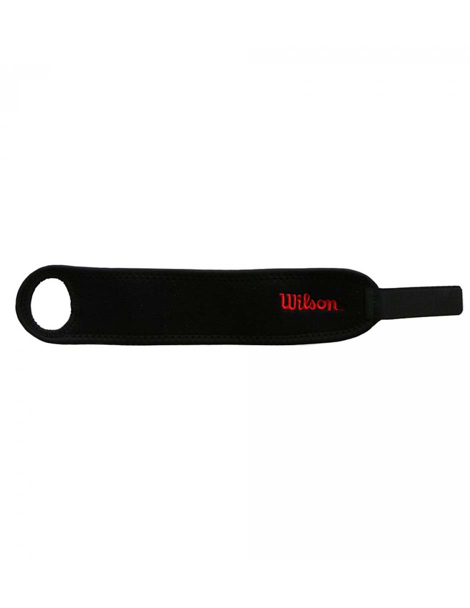 Foto 4 pulgar | Muñequera Wilson Negra Aw105