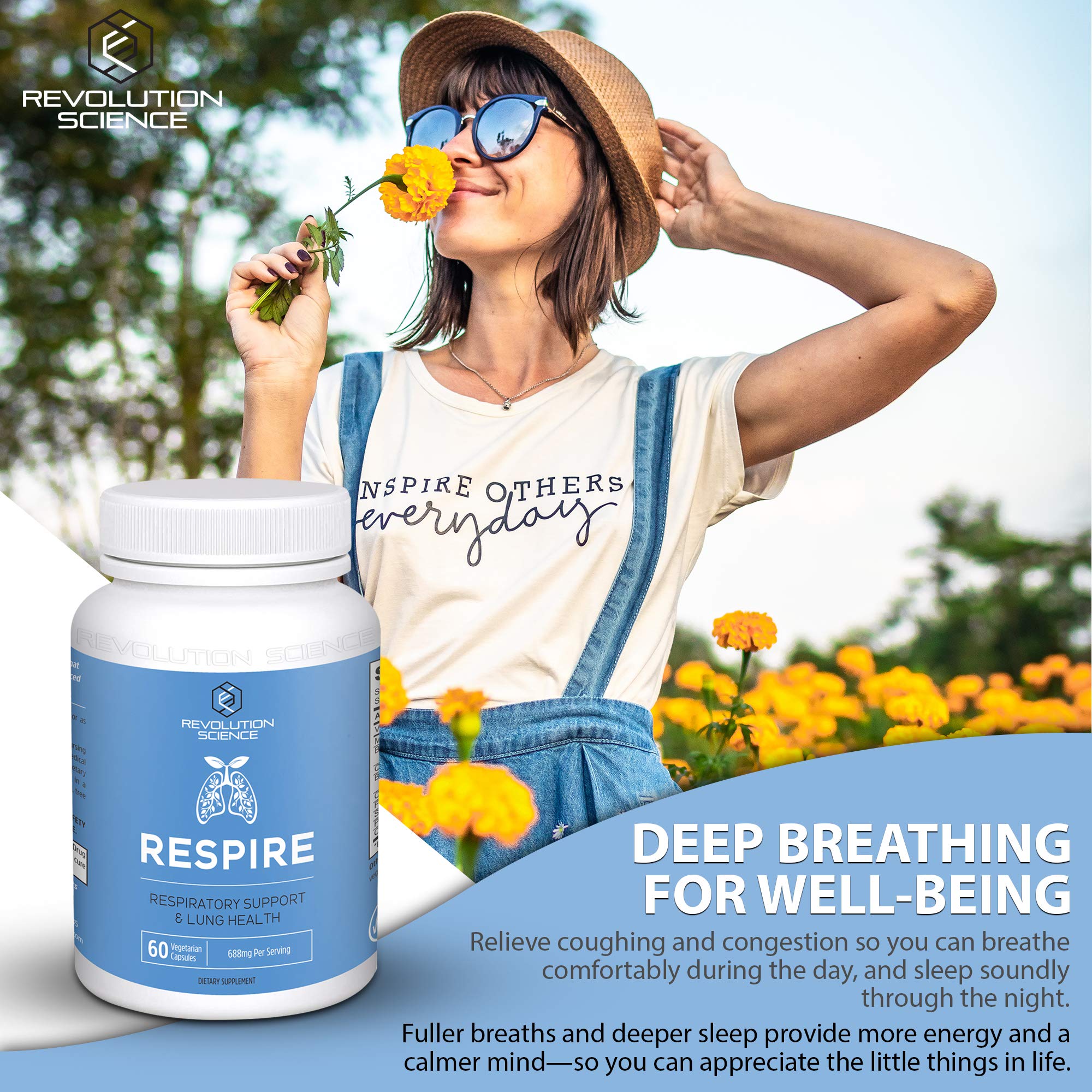 Foto 7 pulgar | Supplement Revolution Science Respire Lung Support 60 Cápsulas - Venta Internacional.