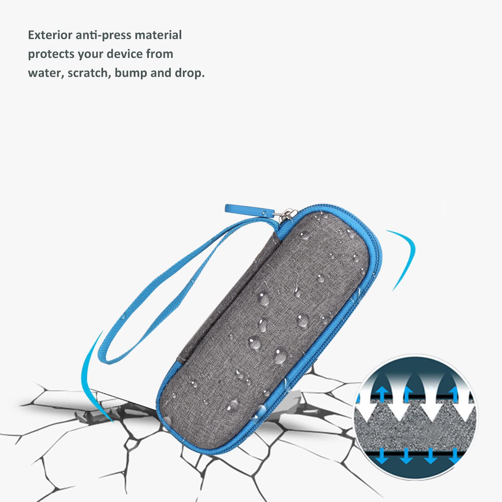 Foto 5 pulgar | Estuche De Viaje Aproca Para The Breather Respiratory Trainer - Venta Internacional.