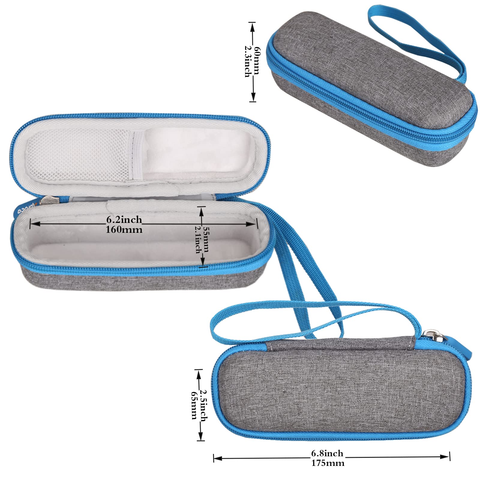 Foto 7 pulgar | Estuche De Viaje Aproca Para The Breather Respiratory Trainer - Venta Internacional.