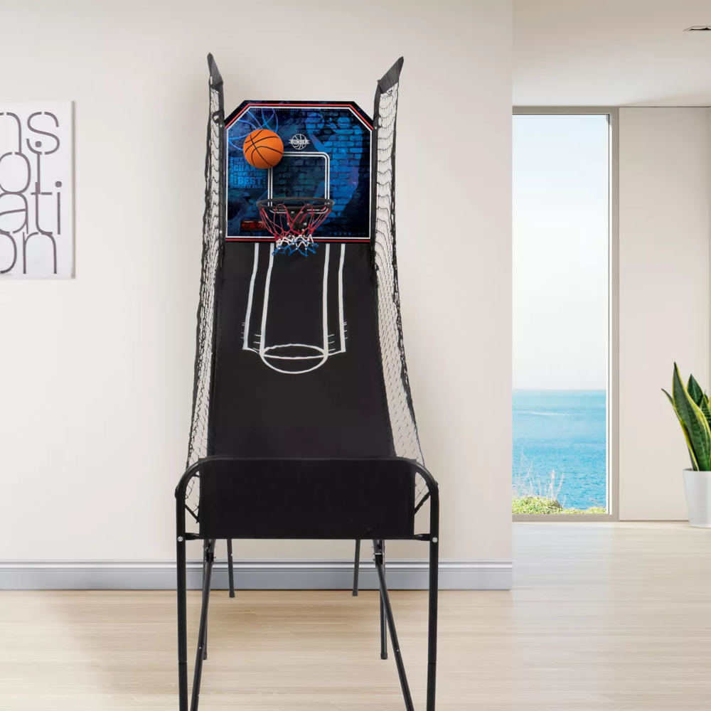 Foto 2 | Canasta de Baloncesto Plegable con Contador Electrónico Monoshot