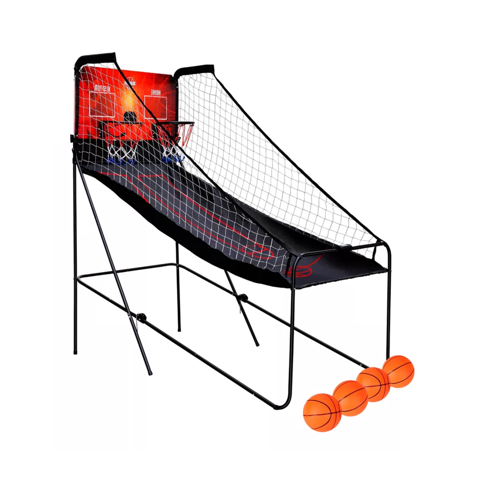 Foto 2 pulgar | Tablero de Baloncesto Slam Dunk Arcade con Aros Dobles y Pantalla LED