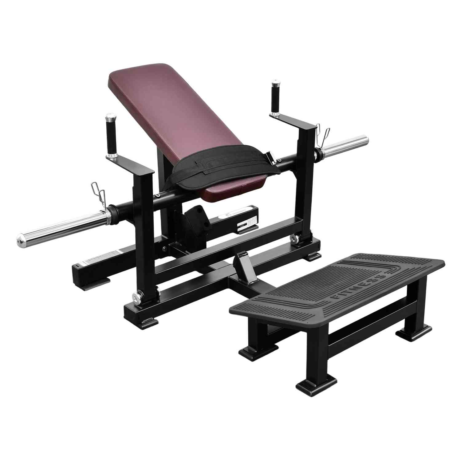 Banco Centurfit Máquina Hip Trust Elevación Pelvis Uso Profesional Gym