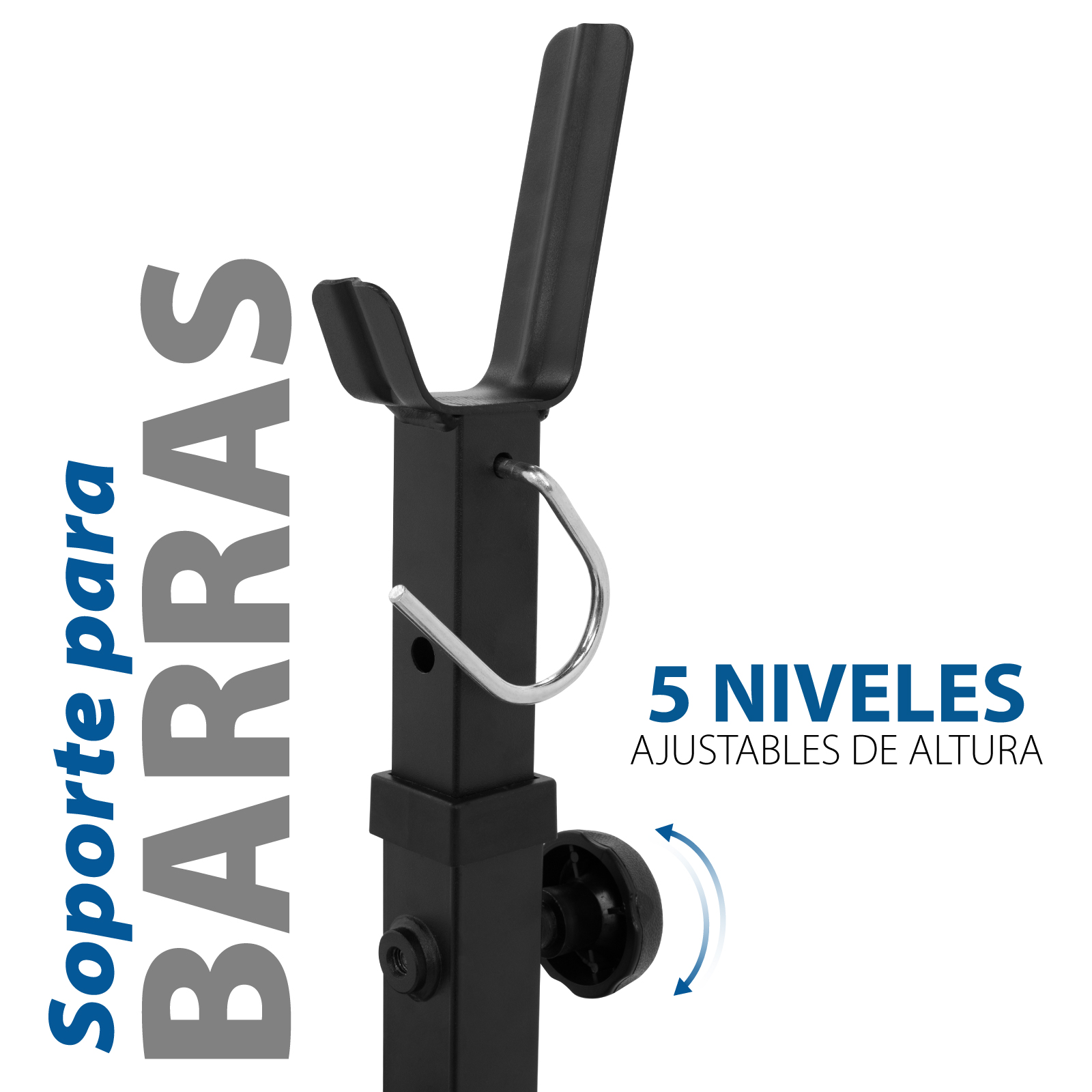 Foto 4 | Banco de Ejercicio Fitness Altera Lionset Kit Multifuncional Respaldo  Con Barra y Pesas Integradas Más Polea Color Ne