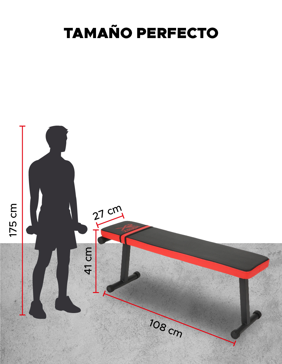Foto 5 pulgar | Banco para Abdominales Plegable X-rush
