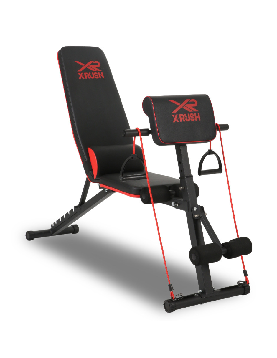 Foto 1 | Banco Para Abdominales Ajustable Equipada X-rush