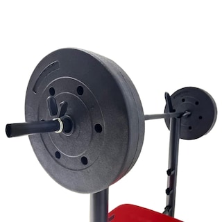Foto 3 | Banco De Pesas Gimnasio Multiposiciones Plegable Ajustable