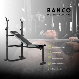 Foto 2 | Banco Multifuncional Reclinable Bywell Para Pecho