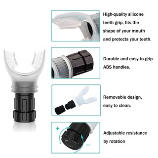 Foto 2 | Entrenador Portátil Ajustable Oxyflow Para Uso Oral Y Muscular - Venta Internacional.