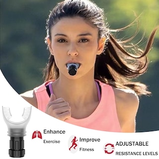 Foto 5 | Entrenador Portátil Ajustable Oxyflow Para Uso Oral Y Muscular - Venta Internacional.