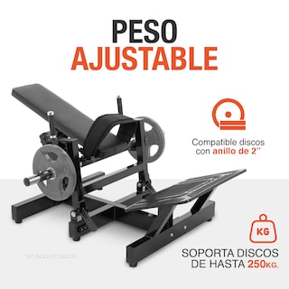 Foto 6 | Prensa Para Pierna Altera Entrenamiento Extensión Hack Squat