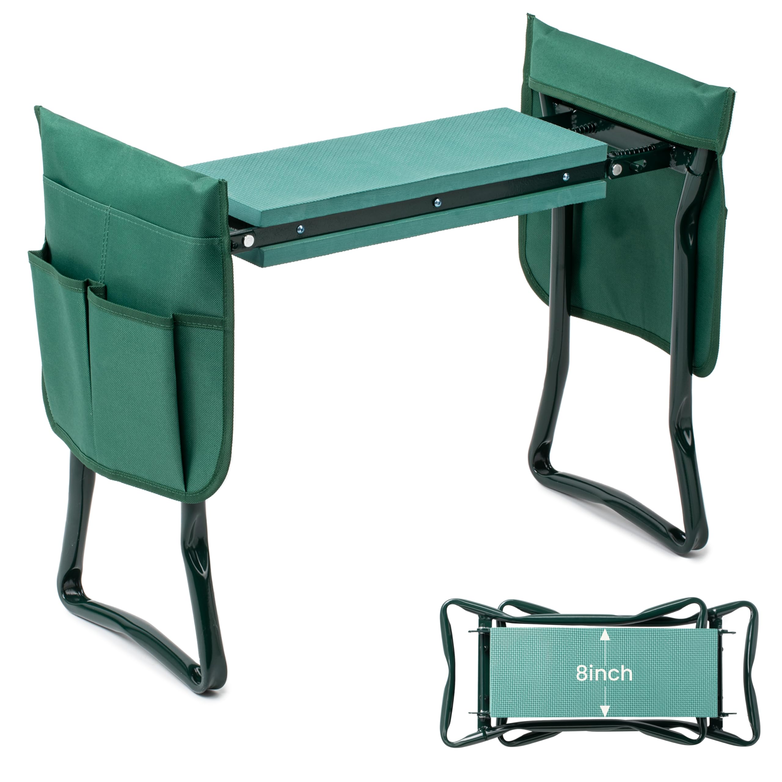 Foto 2 pulgar | Reclinatorio Y Asiento De Jardinería Simple Deluxe Pro Con Capacidad De 150 Kg - Venta Internacional.