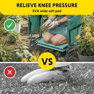 Foto 7 | Reclinatorio Y Asiento De Jardinería Simple Deluxe Pro Con Capacidad De 150 Kg - Venta Internacional.