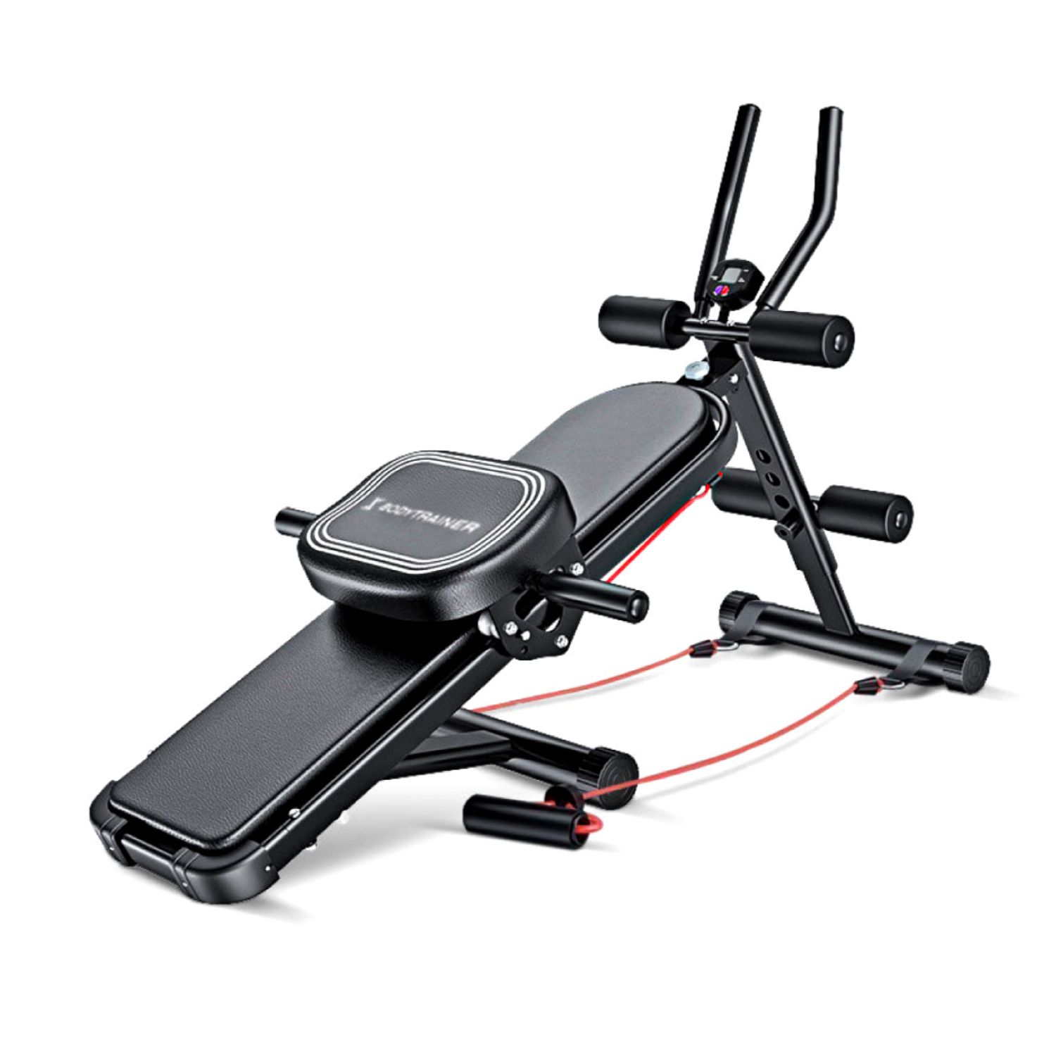 Banco Gym Ajustable Con Ligas Bodytrainer Multifuncional