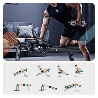 Foto 7 | Banco Gym Ajustable Con Ligas Bodytrainer Multifuncional