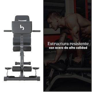 Foto 4 | Banco Multiposiciones Ajustable Brazo Y Pierna Bywell Negro