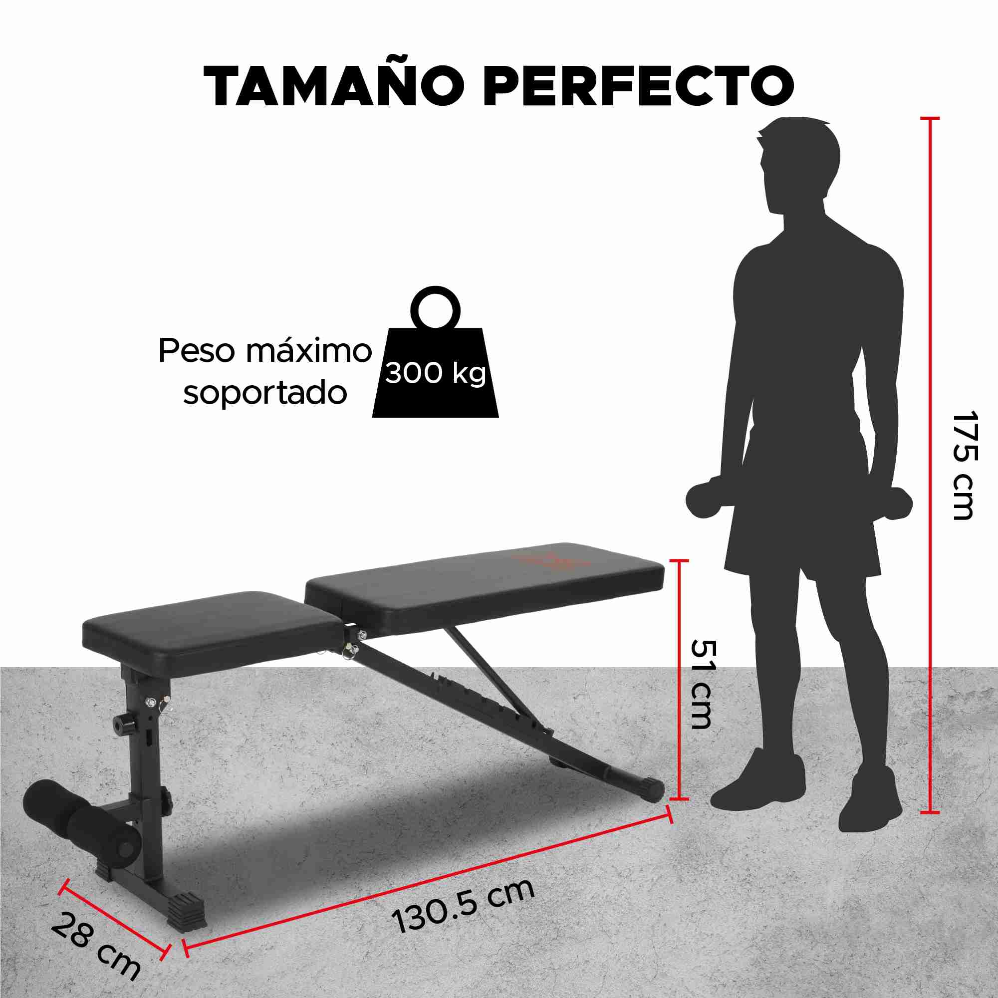 Foto 3 | Banco Para Abdominales Ajustable X-rush Multiangulo