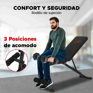 Foto 5 | Banco Para Abdominales Ajustable X-rush Multiangulo