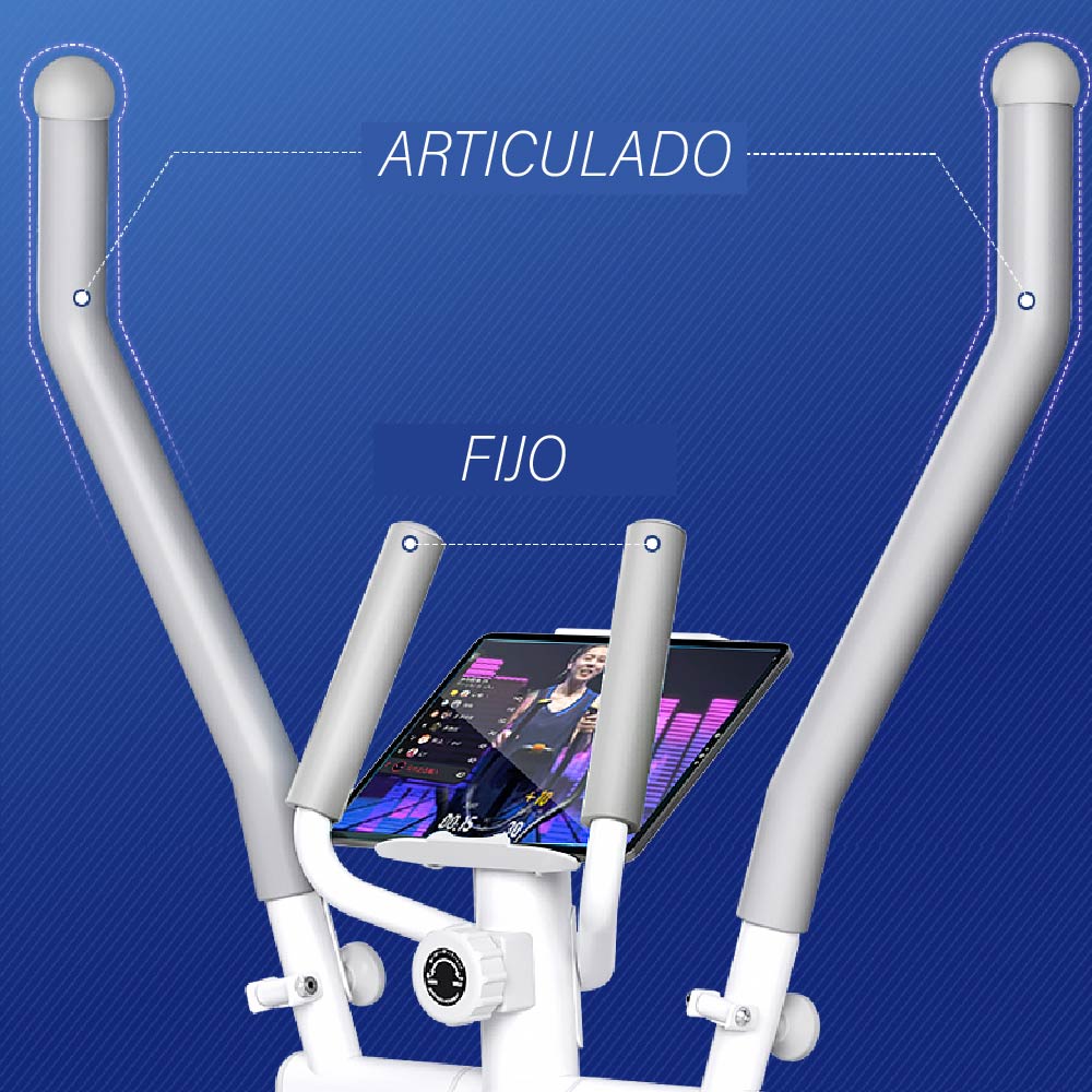 Foto 5 | Elíptica Chic Fantasy QM-2202 color Blanco de 16 Velocidades