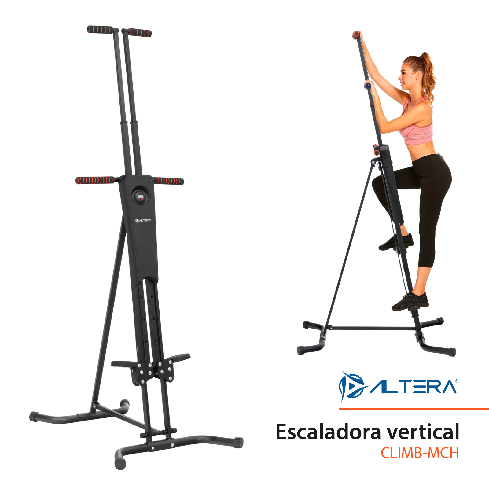 Foto 7 | Escaladora Vertical Altera Climb-mch Ejercicio Multifuncional Fitness color Negro