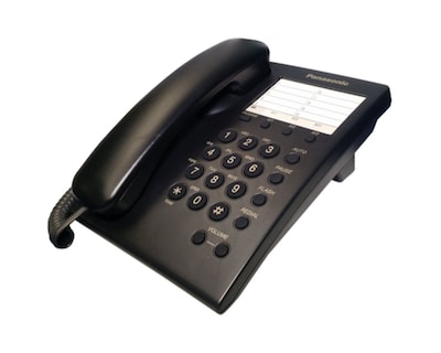 Foto 2 | Teléfono Alámbrico Panasonic Kx-ts550meb color Negro