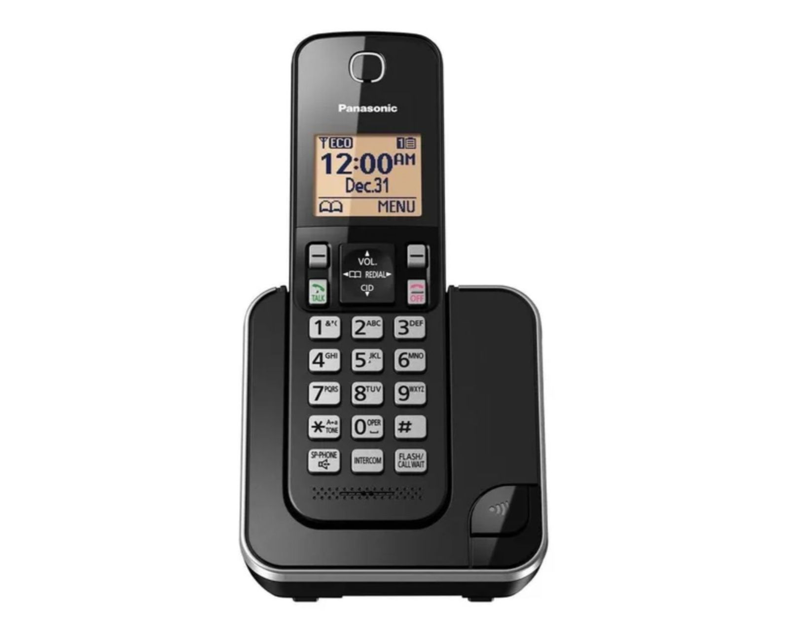 Foto 3 pulgar | Teléfono Inalámbrico Panasonic Kx-tgc352 color Negro con 1 Extensión e Identificador de Llamadas