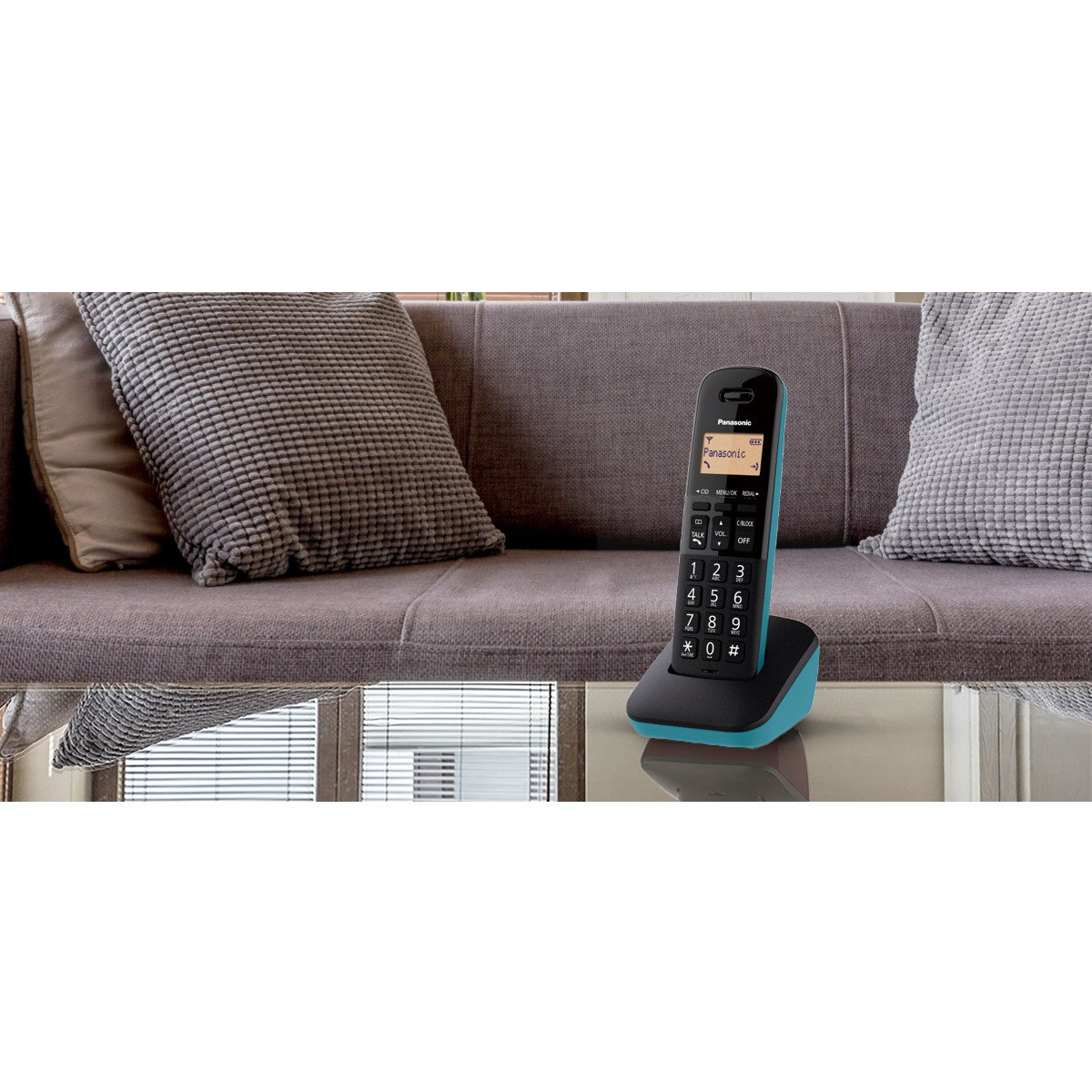 Foto 5 pulgar | Teléfono Inalámbrico Panasonic Kx-tgb310mec Dect 6.0 Azul