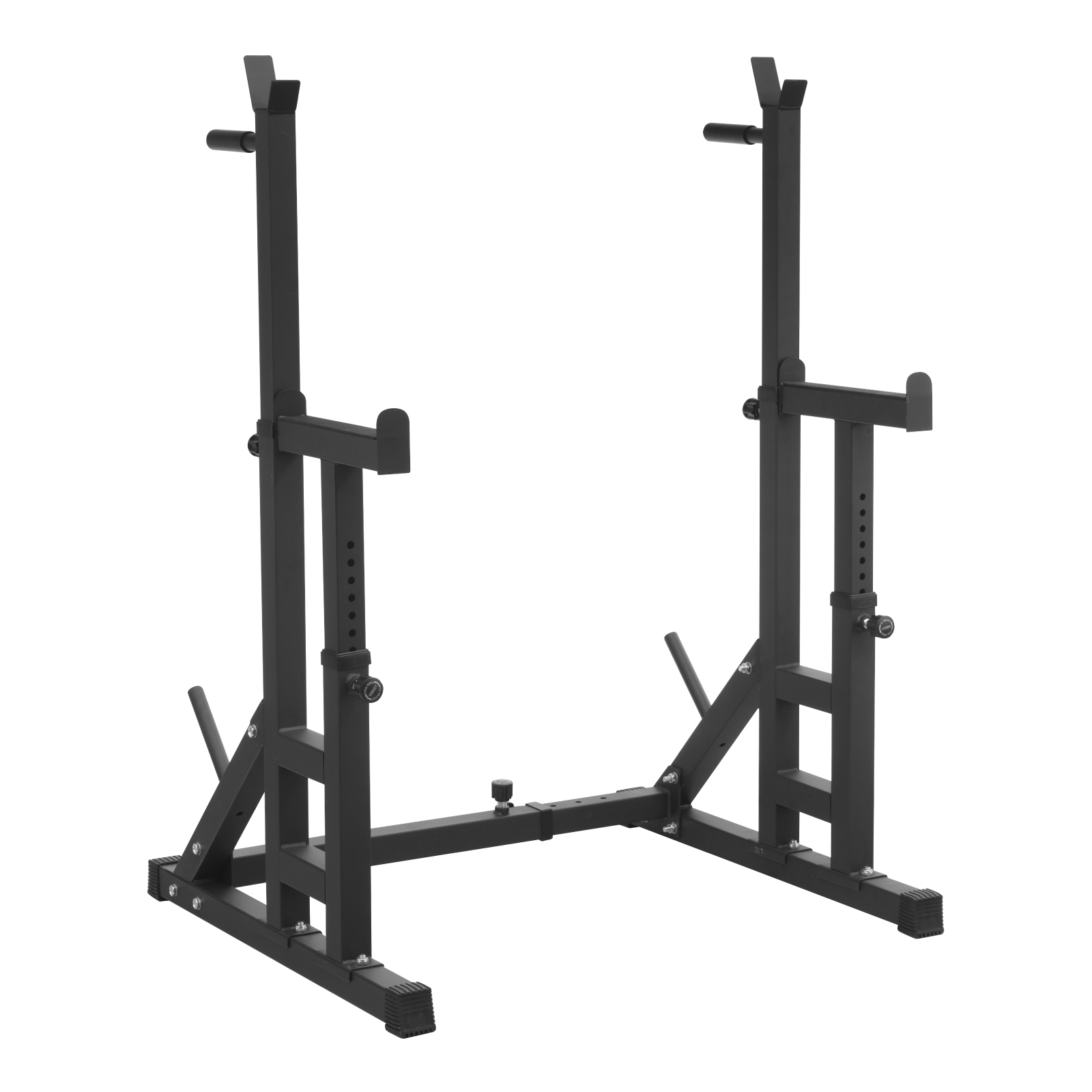 Foto 1 | Estación Multifuncional Altera Sqtdr Rack Ajustable Para Barra Olímpica color Negro