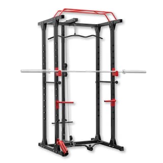 Foto 5 | Estación De Gimnasio Altera Sqtsm Jaula De Entrenamiento Multifuncional Ajustable Color Negro-rojo