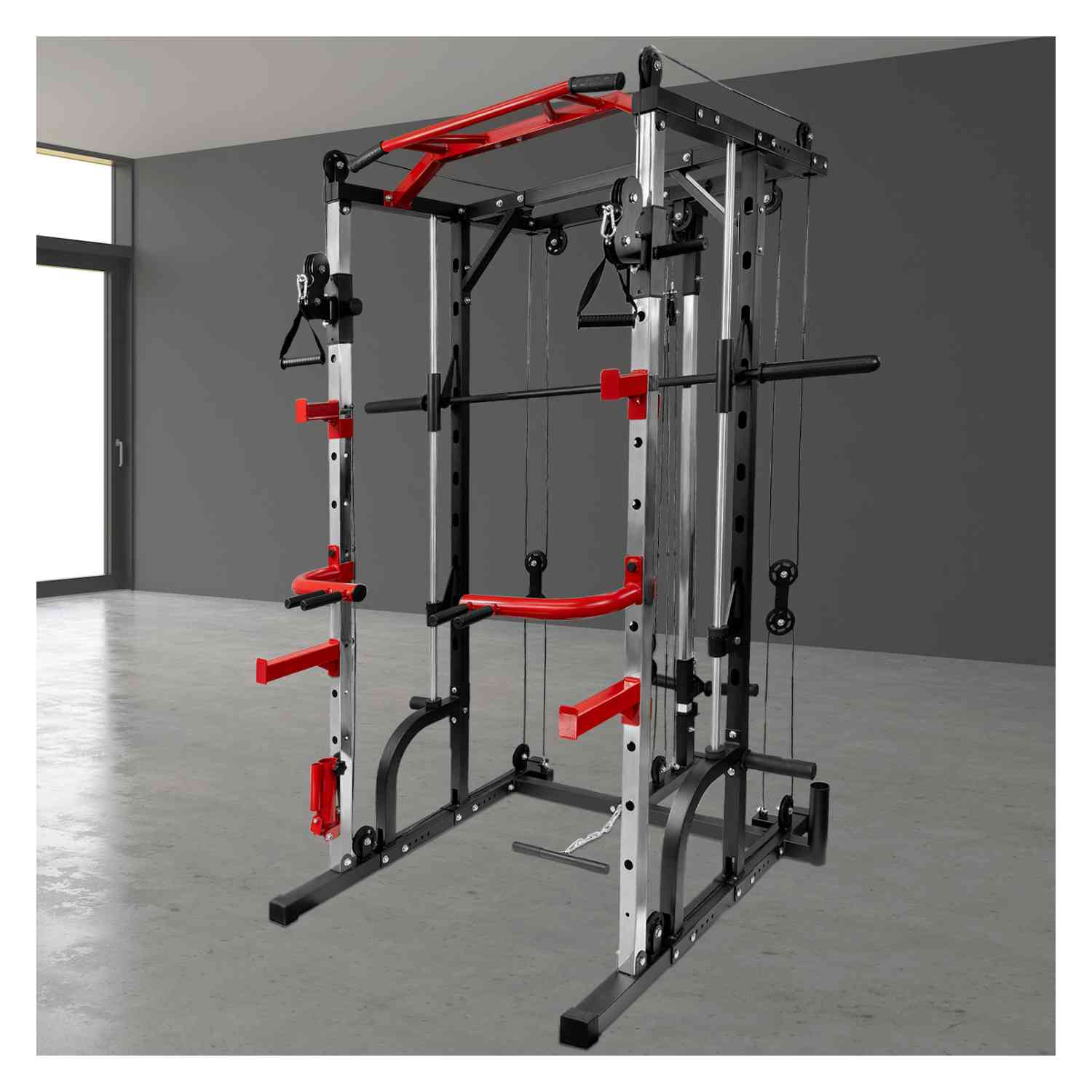 Foto 3 | Jaula Smith para Gimnasio Centurfit Multifuncional