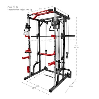 Foto 5 | Jaula Smith para Gimnasio Centurfit Multifuncional
