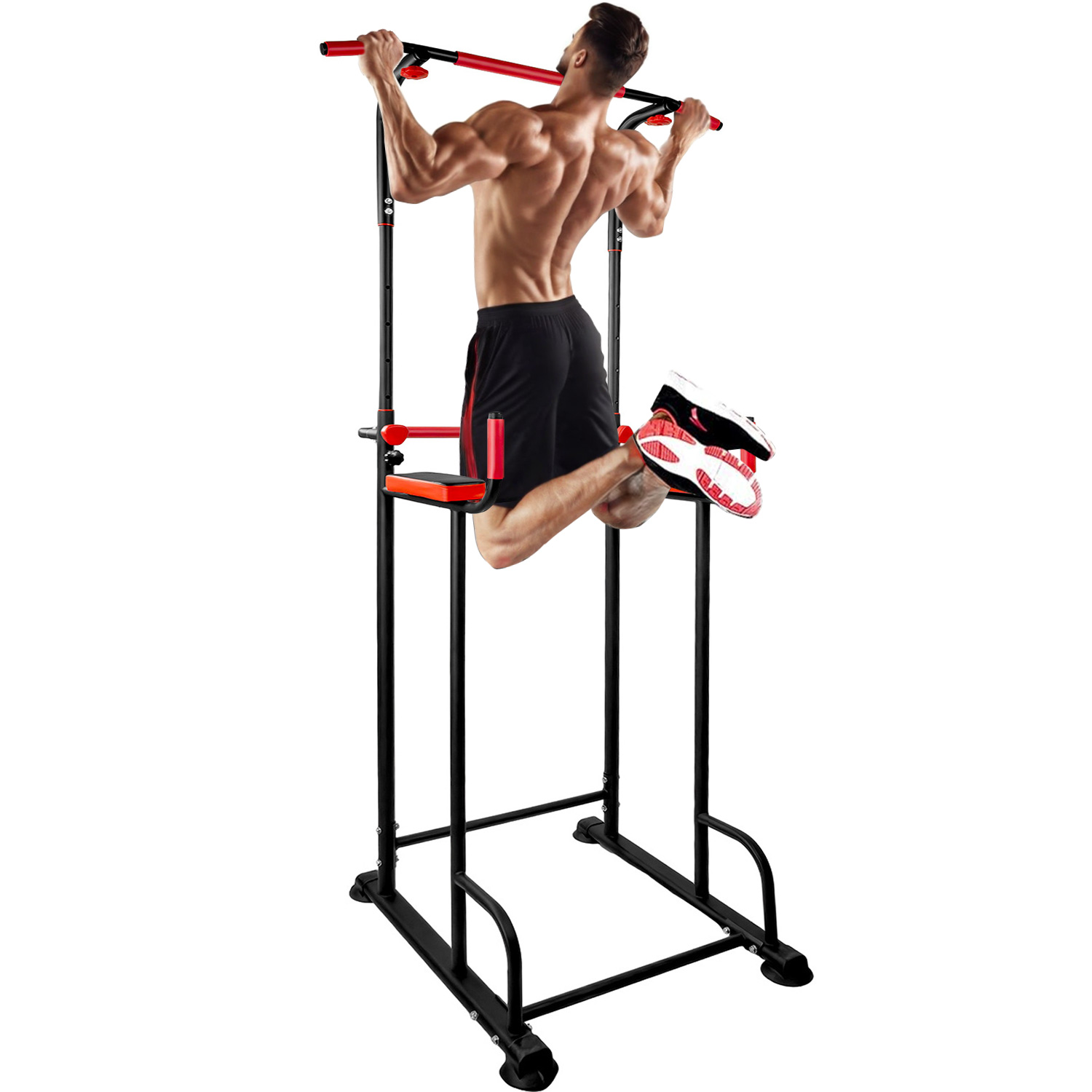 Foto 2 | Torre Multifuncional Centurfit Abdominales Dominadas Power Rack