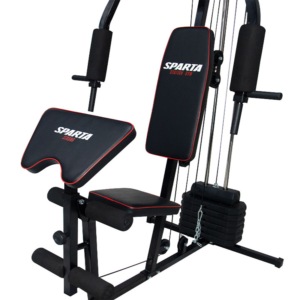 Foto 4 pulgar | Gimnasio Multifuncional Barras de Peso Sparta Fitness 33.5 kg