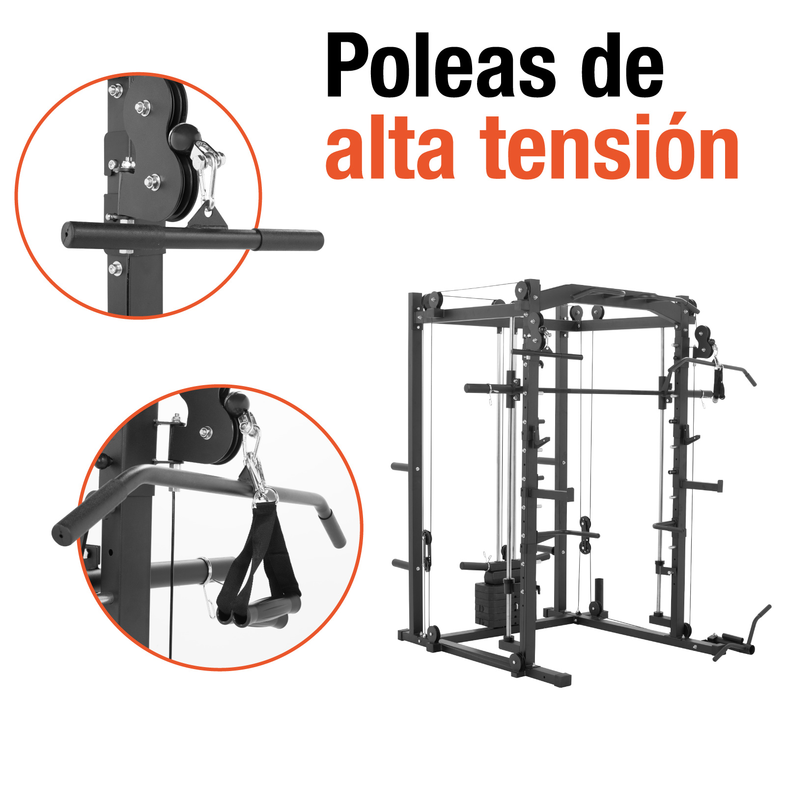 Foto 9 pulgar | Jaula Smith Altera Gimnasio Multifuncional Peso Integrado